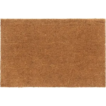 Rohožka PŘÍRODNÍ ROHOŽKA 65X100 CM KOKOSOVÉ VLÁKNO VŠÍVANÁ
