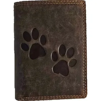 Peněženka Kožená peněženka TLAPKY