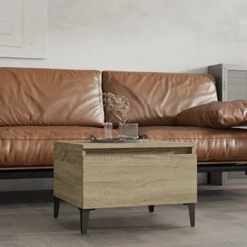 Konferenční stolek Odkládací stolek, dub sonoma, 50x46x35 cm, dřevotříska