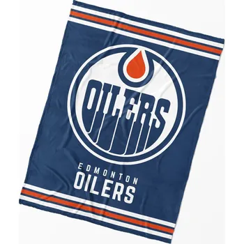 deka TipTrade Official Merchandise NHL 150 x 200 cm Edmonton Oilers Essential