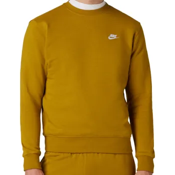 Pánská mikina NIKE NSW CLUB PÁNSKÁ BAVLNĚNÁ MIKINA PŘES HLAVU BEZ KAPUCE PREMIUM