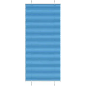 Roleta Roleta plisé modrá 85x200 cm Šířka látky 84,4 cm