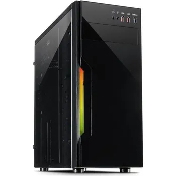 PC skříň INTER-TECH B-42 RGB Midi Tower, window, black
