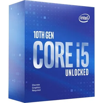 Procesor INTEL Core i5-10600KF / Comet Lake / 10th / LGA1200 / max. 4,8GHz / 6C/12T / 12MB / 125W TDP / bez VGA / BOX bez chladič