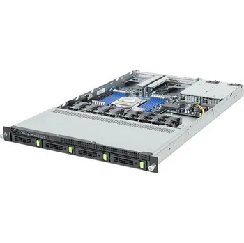 Server GIGABYTE Server R163-Z34 1U SP5(400/500W), 1GbE, 4NVMe5/sATA, M.2, 12DDR5, 2PCI-E16(g5), 2OCP3, IPMI, 1k3W rPS (80+ PLAT.)