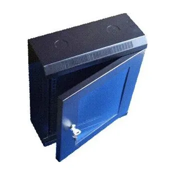 Rozvaděč 10" rack jednodílný 9U/140 DATACOM černý Skl. dv.