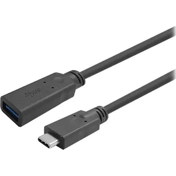 Datový kabel Vivolink USB-C male - A female Cable 12,5m Black