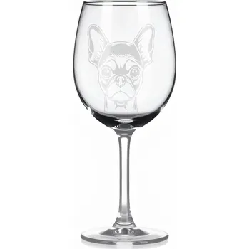 Sklenice Sklenice na víno s gravírovaným motivem – Chug