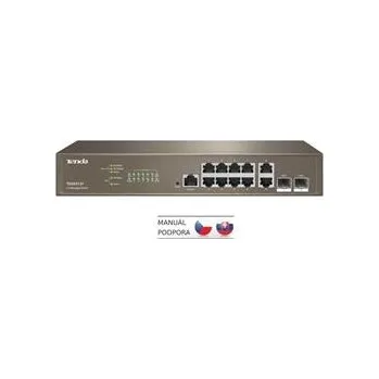 Počítač Tenda TEG5312F Gigabit L3 Managed Switch, 10x RJ45 1Gb/s, 2x SFP, STP, RSTP, MSTP, IGMP, VLAN, Rack