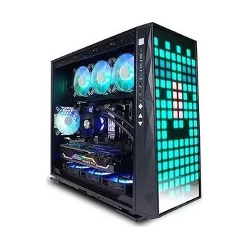 PC skříň IN WIN skříň 309, mid tower, 1xUSB-C, 2xUSB 3.0, průhledná bočnice, černá