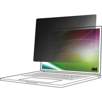 Počítač 3M Bright Screen Privacy Filter - Filtr pro zvýšení soukromí k notebooku - pro notebook s plnou obrazovkou - odstranitelné - sklo