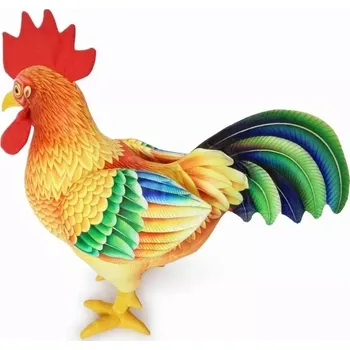 plyšák Plyšový kohout 48cm (Jako živý, plyšová hračka)