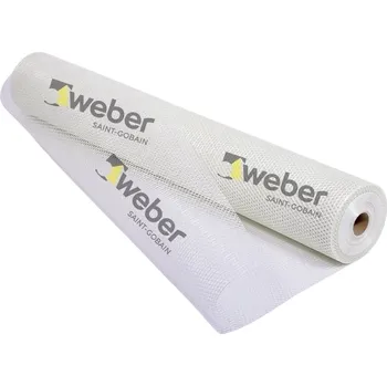 Zpevnění omítky Síťovina skleněná webertherm 3Force 160 g/m2 50 m