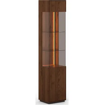 Knihovna Vitrína Collodi Tabacco Levá - Katmandu 43x205 cm