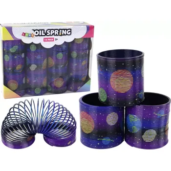 Modelovací hmota LEAN Toys Ikonický jarní relaxační motiv Purple Planet 6CM