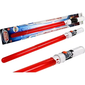 Dětská zbraň Kosmický světelný meč – červený