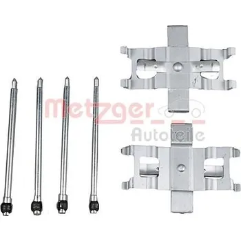 Přislušenství brzdového systému Sada příslušenství, obložení kotoučové brzdy METZGER AUTOTEILE 109-1805