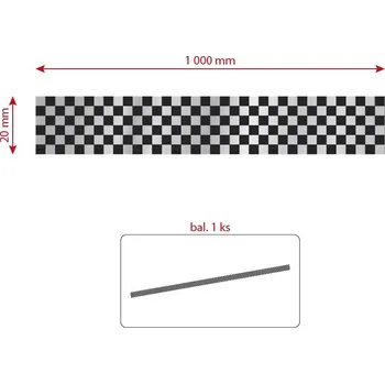 Motomax 560330 nálepka šachovnice