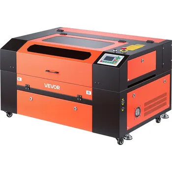 Gravírování Vevor CO2 laser pro gravírování a řezání 60W, 600×400 mm, 4-směrný asist.