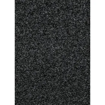 Koberec Breno Metrážový koberec ZENITH 54 černý, šíře 200 cm, Černá/Vícebarevné