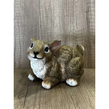 Velikonoční dekorace Zajíc usměvavý 15x10 cm