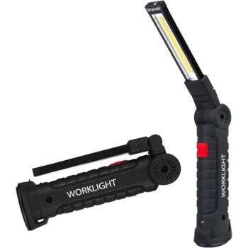 DÍLENSKÁ LAMPA SVÍTILNA OUTDOOR COB LED 5 REŽIMŮ NABÍJECÍ