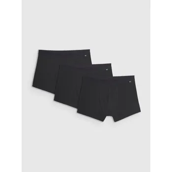 Pánské oblečení 4F Spodní prádlo boxerky (3-pack) pánské - černé Velikost S