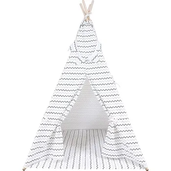 Dětský stan KINDSGUT Dětské teepee cik cak