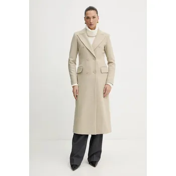 Dámský kabát Dámský kabát Silvian Heach ALBACETE Barva: Béžová, Velikost: M