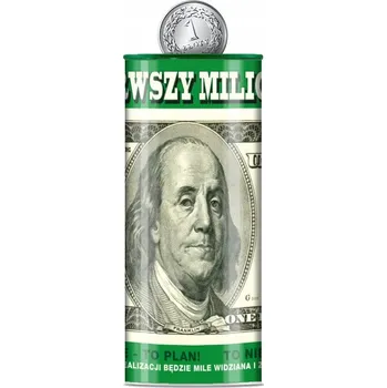 Pokladnička Pokladnička plechová Passion Cards 100 dolarů