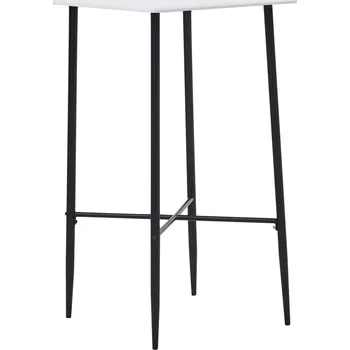vidaXL Barový stůl bílý 60 x 60 x 111 cm MDF