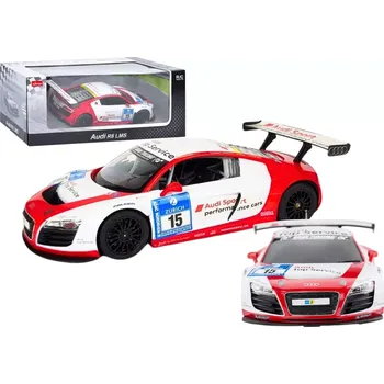RC model auta RC auto 1:24 sportovní AUDI R8 LMS, bílé