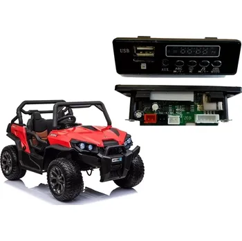 Dětské elektrovozidlo Hudební panel do autíčka na baterie