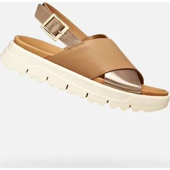 Dámské lodičky Geox Dámské Béžové dámské sandály Geox Xand 2.1S Béžová 36 (2985528)