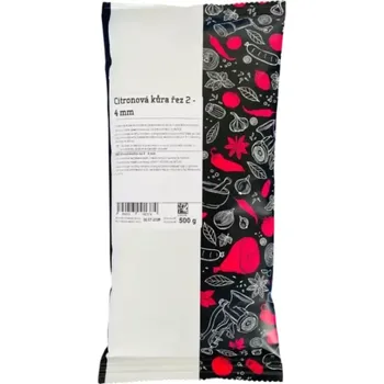 Koření Drana Citronová Kůra Řez 2-4mm 500 g