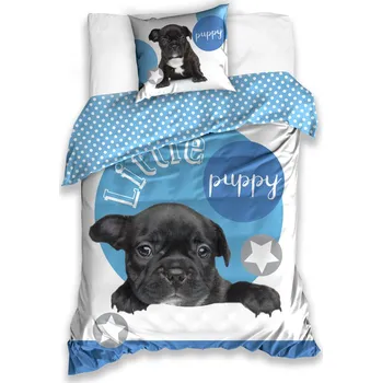 BedTex Povlečení bavlna Malé štěňátko Velikost: jednolůžko 140x200 + 70x90 cm
