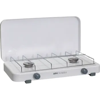 Turistický vařič HPV Plynový dvouplotýnkový vařič Rumba - 50mbar