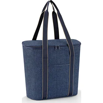 Termobox Termotaška Reisenthel Thermoshopper Herringbone dark blue