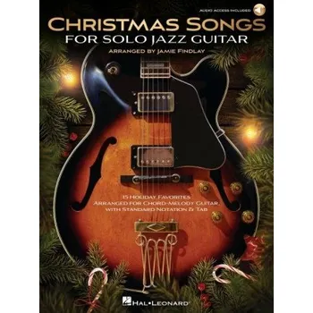 Christmas Songs for Solo Jazz Guitar - vnon koledy pro kytaru s tabulaturou 1410146