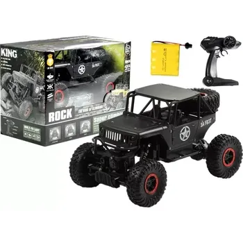 RC model auta RC auto jeep 1:18 černé