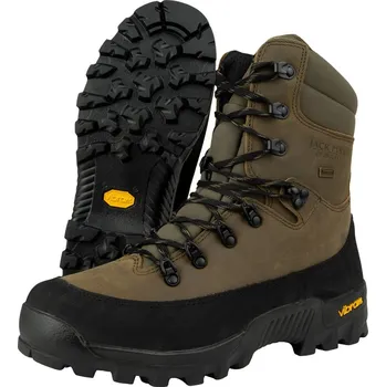 Těžké boty JACK PYKE Boty vysoké HUNTERS šněrovací HNĚDÉ Velikost: 11