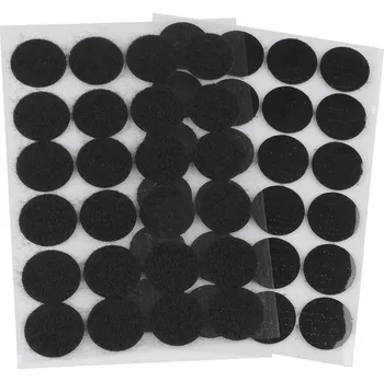 Zip Suchý zip samolepicí kolečka Ø25 mm, malé, 2 černá