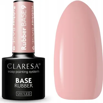 Lak na nehty Claresa Kaučuková báze pro hybridní laky na nehty Rubber Base 9 5ml