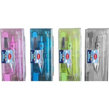 Vrták GEOMETRICKÁ SADA 8 dílů KRUŽÍTKO , PRAVÍTKA , TUŽKA