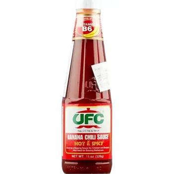 Omáčka UFC Banánová omáčka ostrá 320 g