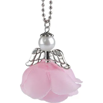 Anděl pro štěstí, v krabičce, barva 4 růžová sv.