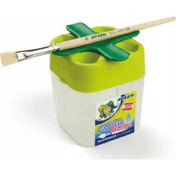 POJEMNIK NA WODĘ DO MALOWANIA FARBAMI HRNEK NA VODU S PODSTAVCEM PRO ŠTĚTCE