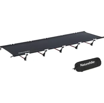 Zahradní nábytek NATUREHIKE Polní postel XJC05 NH20JJ001 ČERNÁ