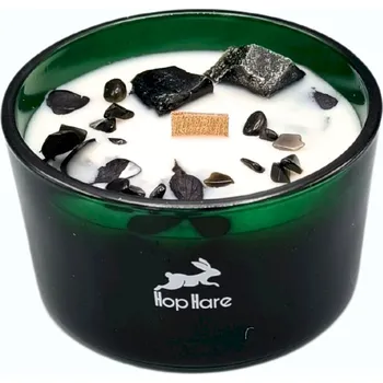 Bytová dekorace Ancient Wisdom Hop Hare svíčka s krystaly Rytíř mečů 330 g