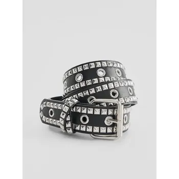 Módní doplněk Opasek s kovovými oky - M/L - House - černá - 882GQ-99X